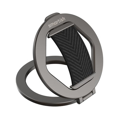 Smartish MagSafe Phone Grip, Quickstand, Kickstand Ring Holder, Black - color: Black Tie Affair