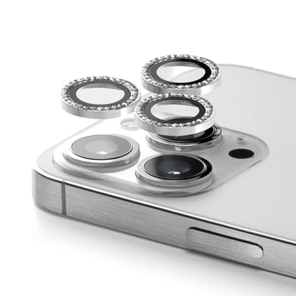 CASETiFY Camera Lens Gem [Easy Application] for iPhone 16 Pro / 16 Pro Max - Silver - color: Silver, size: iPhone 16 Pro / 16 Pro Max