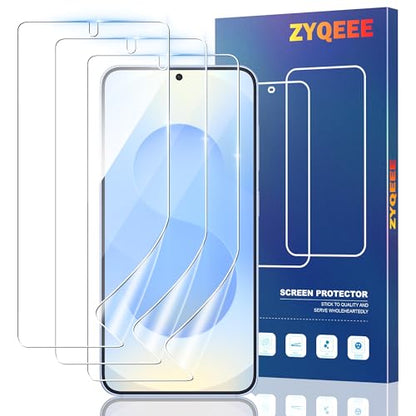 3 Pack for Samsung Galaxy S24 / S25 Screen Protector 6.2 Inch Flexible EPU Protective Film [0.01S Fingerprint Unlock] [Faster Self-Healing] HD Clear, Bubble Free, Easy Installation - size: Samsung Galaxy S24/S25