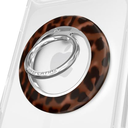 VELVET CAVIAR Compatible with MagSafe Phone Grip - color: It Girl Leopard