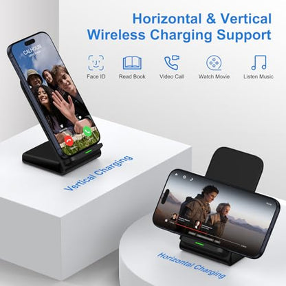 Wireless Charger Stand Samsung S26 Ultra 15W Fast Charging for Galaxy S26FE