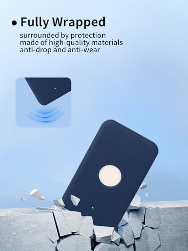 Compatible with Apple iPhone Air MagSafe Battery,UYRUREL Premium Silicone Shockproof Protection Ultra-Thin Design, Comfortable and Skin-Friendly,Blue. - color: Blue