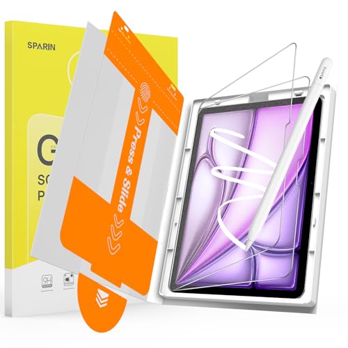 SPARIN Paper Glass Screen Protector for iPad Air 13 Inch M4/M3/M2, 2 Pack - size: iPad Air 13 Inch
