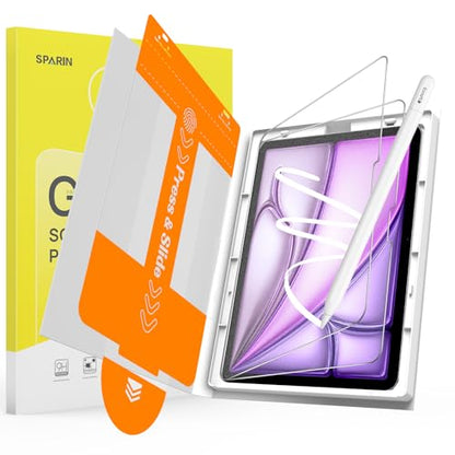 SPARIN Paper Glass Screen Protector for iPad Air 13 Inch M4/M3/M2, 2 Pack - size: iPad Air 13 Inch