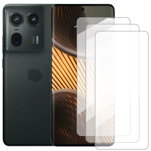 Screen Protector Compatible with Motorola Edge 50 Ultra 5G(6.7 Inch) [3 Pack] Glass Screen Protector Suitable for Motorola Edge 50 Ultra 5G, Tempered Glass Protective Film