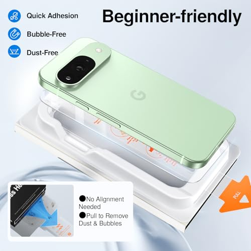 SMARTDEVIL Screen Protector for Google Pixel 9 (3 Pack) - size: Pixel 9