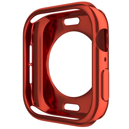 Maeline Bulk Cases Compatible with Apple Watch Series 3/Series 2/Series 1 42mm Full Body Protector Soft Silicone Shockproof Protective Case Ultra-Thin Cover Random 12 Pack - color: Random, size: 42 mm