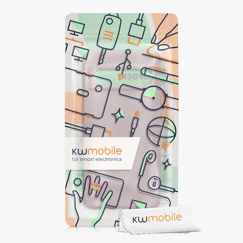 kwmobile Case Compatible with Google Pixel 7 Pro Case - TPU Silicone Phone Cover with Soft Finish - Nude Lilac - color: Nude lilac, size: Pixel 7 Pro