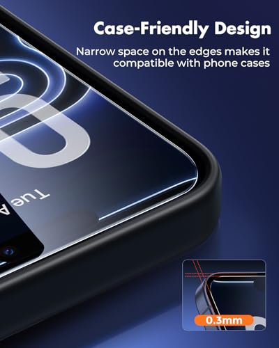 UNBREAKcable 4-Pack iPhone 17 Pro Screen Protector, 9H Hardness | 9H tempered glass | 99.99% HD clarity | Double Shatterproof|alignment frame easy install | case-friendly - size: iPhone 17 Pro