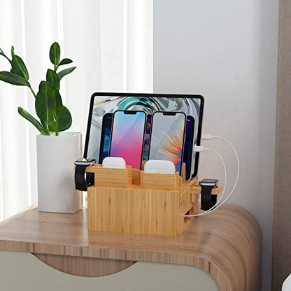 Pezin & Hulin Multiple USB Charging Station Including Charger HUB, 5 Cables