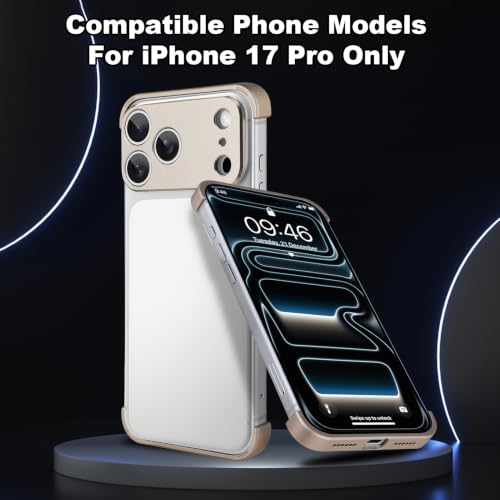 Phone Case Crafted for iPhone 17 Pro.Titanium Gray - color: Titanium-gray, size: iPhone 17 Pro