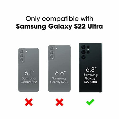 OtterBox Symmetry Series Clear Series Case for Galaxy S22 Ultra - Clear - color: Clear