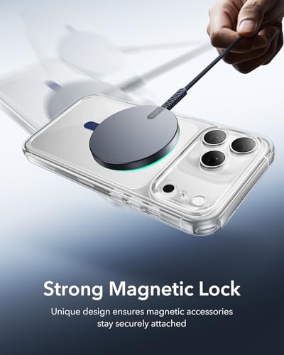 ESR for MagSafe Sticker, MagSafe Ring for iPhone 18 Pro Max/17-12 - color: Dark Blue
