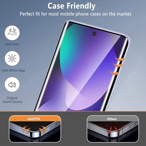 3-Pack for Xiaomi Redmi Note 15 5G Screen Protector Tempered Glass, 3D Full Edge Coverage Film, 9H Hardness HD Bubble-Free Film, Anti-Scratch Premium Protective Glass for Redmi Note 15 - size: Redmi Note 15