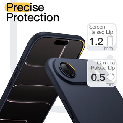 JETech Slim Case for iPhone Air, Deep Blue - color: Deep Blue