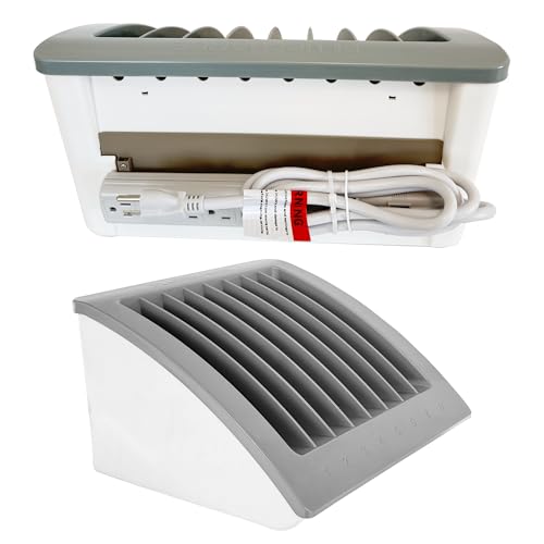8-Device Laptop & Tablet Charging Station with Surge Protection - size: 8-Device