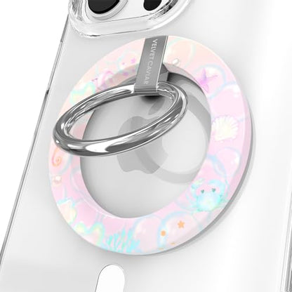 VELVET CAVIAR Compatible with MagSafe Phone Grip - Magnetic Ring Holder with Adjustable Stand - Removable MagSafe Accessories for iPhone 16, 15, 14, 13, 12 (Dolphins) - color: Dolphins