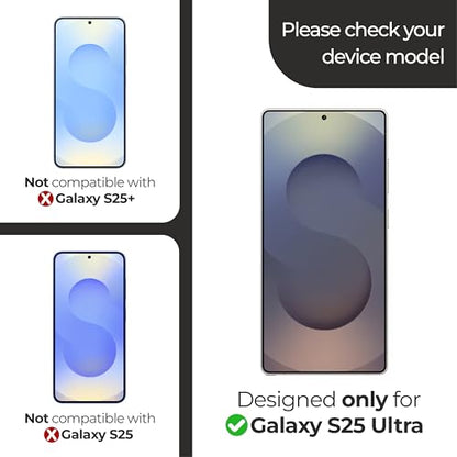 ArmorSuit 2 Pack for Samsung Galaxy S25 Ultra (6.9") Screen Protector Case Friendly MilitaryShield HD Clear Film - Made in the USA - size: S25 Ultra 6.9in