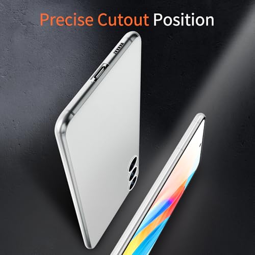 Dataroad Compatible with Samsung Galaxy S24 Slim Case,0.2mm Fit[Paper-Thin] Lightweight Case Transparent Finish PP Back Cover Protection[Anti-Fingerprints&Yellowing] 6.2Inch-Frosted Clear - color: Frosted Clear, size: for Samsung Galaxy S24 6.2inch