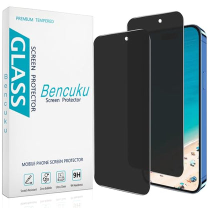 2 Pack Matte Privacy Screen Protector for iPhone 14 Pro - size: iPhone 14 Pro 6.1-Inch