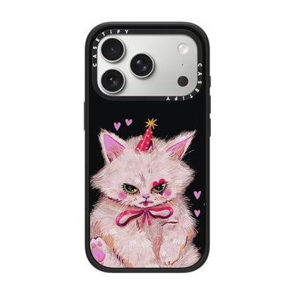 CASETiFY for iPhone 17 Pro Case - Impact Compatible with MagSafe | 8.2 ft. 4x Military Grade Drop Protection | CLOWN KITTY | Matte Black - color: CLOWN KITTY, size: Iphone 17 Pro (6.3")