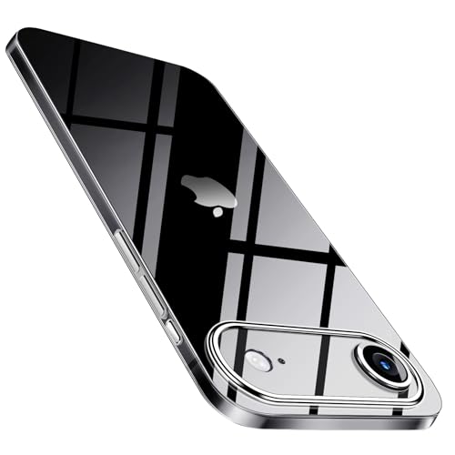 for iPhone 17 Air Slim Case,Paper-Thin Transparent Finish Skin Back Case [Non Yellowing] Ultra Protective Cover with Camera Protection 6.5 Inch (Clear) - color: Clear, size: for iPhone 17 Air 6.5inch