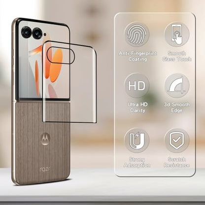 Screen Protector for Motorola Razr Ultra 2025 / Razr Plus 2025/2024 - color: Clear
