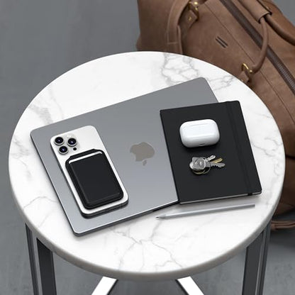 Satechi MagSafe Wallet Stand, Card Holder, NFC Pass-Through - color: Jet Black