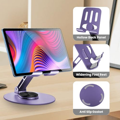 Universal Metal Cell Phone Stand, 20PCS Purple - color: 20PCS Purple
