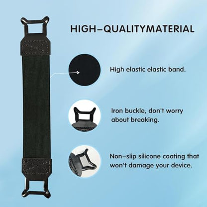 Soft Hand Strap for 6-8" Kindle eReaders Fire Tablet - Black - color: Black