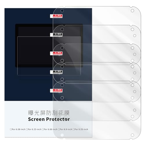 5pcs Screen Protector for Anycubic Photon Mono 2 6.6in 4K Resin 3D Printer - size: for Mono 2