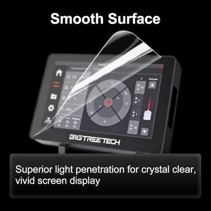 5Pcs Screen Protector for Bambu Lab H2D H2S X1C P2S H2C 3D Printer - size: for X1C/P2S/H2D-5PCS