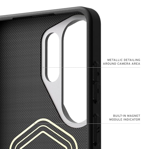 URBAN ARMOR GEAR UAG for Samsung Galaxy S26 Ultra Case 6.9" Fibr Armr - Magnetic Charging Compatible Rugged Military Drop Tested Protective Cover, Black/Bronze - color: Fibr Armr - Black/Bronze