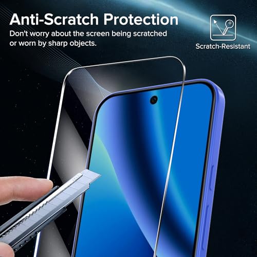ivoler Screen Protector for Google Pixel 10a 6.3" Tempered Glass 3-Pack - size: Pixel 10a 6.3'