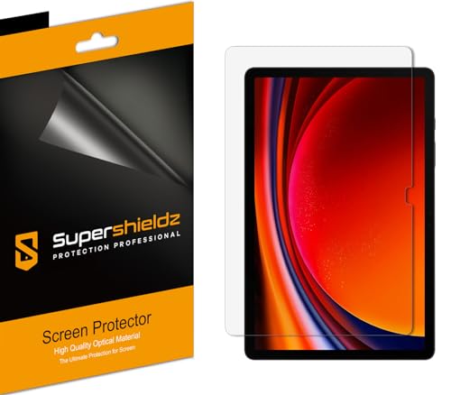 Supershieldz (3 Pack) Anti-Glare (Matte) Screen Protector Designed for Samsung Galaxy Tab S10 Lite / S10 FE / S9 FE (10.9 inch) / Tab S9 (11 inch)