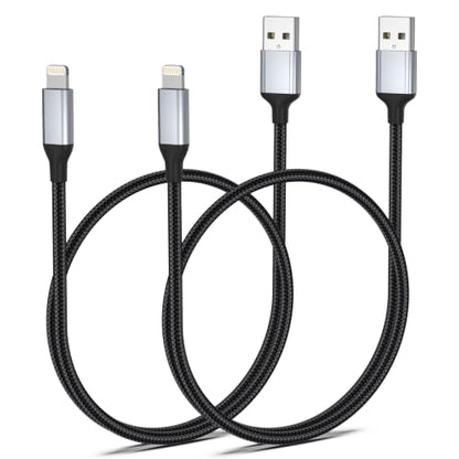1.5FT Short Lightning Cable for iPhone Car Carplay USB to Lightning Cable - size: 1.5FT