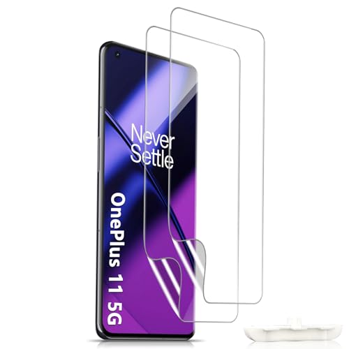 For OnePlus 11 5G Screen Protector Soft TPU (2 Pack) - size: One Plus 11 5G