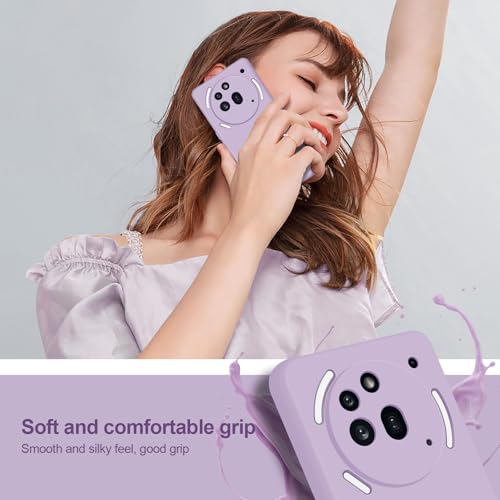 Silicone Case for Nothing Phone 3A Pro, Purple - color: Purple, size: Nothing Phone 3A Pro