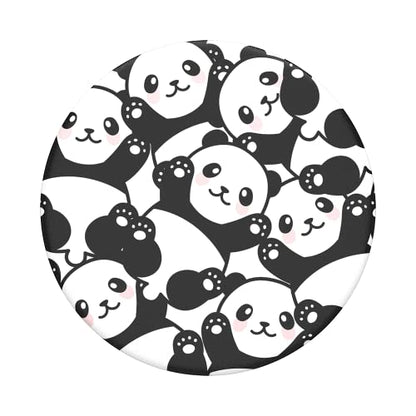 PopSockets Adhesive Phone Grip, Holder, Phone Stand, Funny - Pandamodium - color: Pandamonium, style: Adhesive
