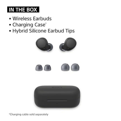 Sony WF-C510 Truly Wireless Bluetooth Earbud Headphones, Black - color: Black