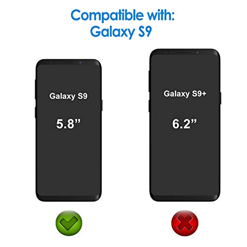 JETech TPU Screen Protector for Samsung Galaxy S9, 2-Pack - size: Galaxy S9