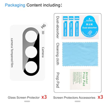 3 Pack Camera Lens Protector for Samsung Galaxy S26 Plus/ S26+