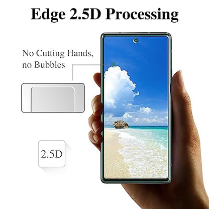 Pokolan 3 Pack Screen Protecto for Google Pixel 7 Tempered Glass - color: Clear, size: Google Pixel 7 6.3-incest