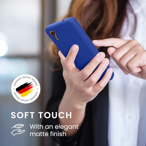kwmobile Case Compatible with Samsung Galaxy Xcover7 Case - Soft Slim Protective TPU Silicone Cover - Baltic Blue - color: Baltic Blue