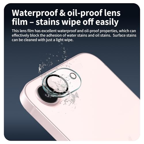 4-Pack Camera Lens Protector for iPhone 17e/16e, 9H Tempered Glass Camera Cover Screen Protector Accessories, HD Clarity, Anti-scratch, Case Friendly, Shockproof Full Protective - size: 17e/16e Lens