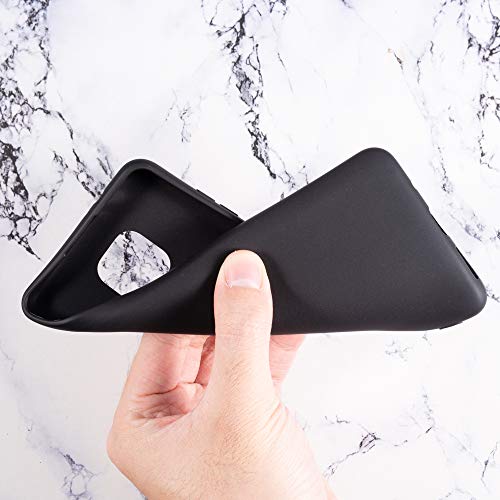 Protective Case for Moto G Power 2021 - Black | 6" Slim Shockproof Bumper Back Cover Anti-Scratch Flexible TPU Shell, Grip-Friendly - color: Black