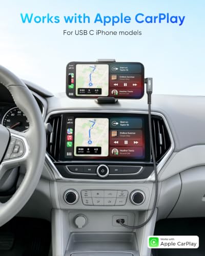 SUNGUY 10Gbps Android Auto USB C Cable, 3FT Right Angle CarPlay USB Cable - color: Grey, size: 3ft