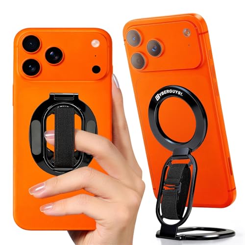 Cyberguys MagSafe Phone Grip, 360° Rotating & Magnetic