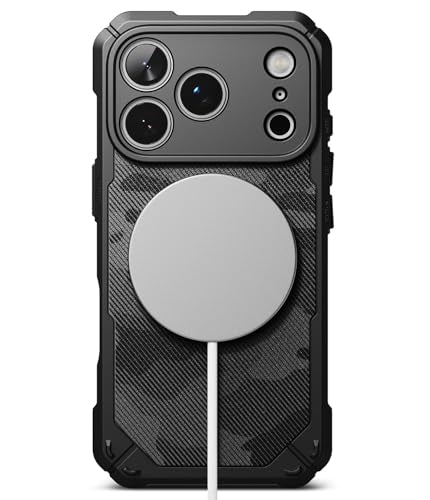 Ringke for iPhone 17 Pro Case [Rugged Gear Magnetic Camo Black] - color: Magnetic Camo Black, size: iPhone 17 Pro