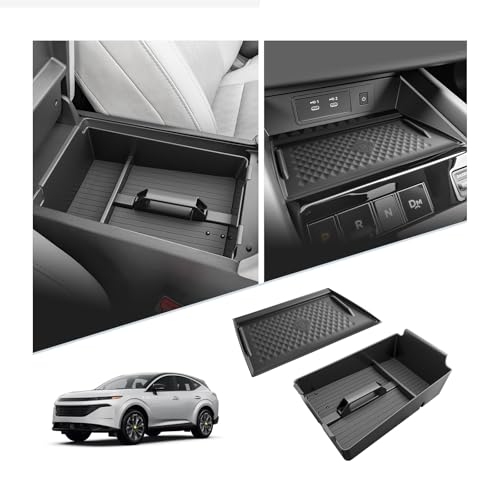 SKTU 2Pack for 2025-2027 Nissan Murano Center Console Organizer Durable - color: 2025-2027 Murano Mat&Center Console Organizer